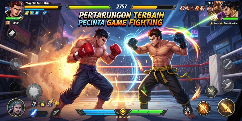 Tampilan gameplay Fighting yang mendebarkan di 2757.