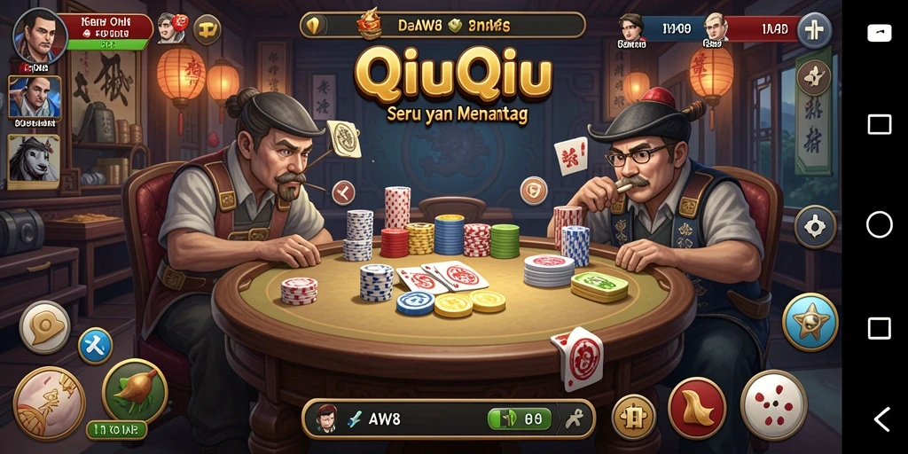 Gameplay QiuQiu yang menarik dan menantang di AW8.
