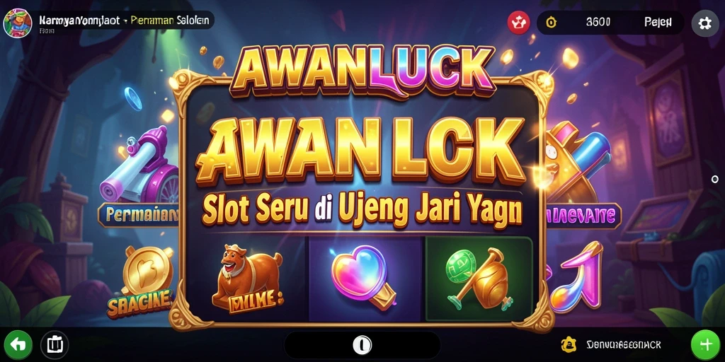 Gameplay seru dalam AWANLUCK, permainan Slot menegangkan.