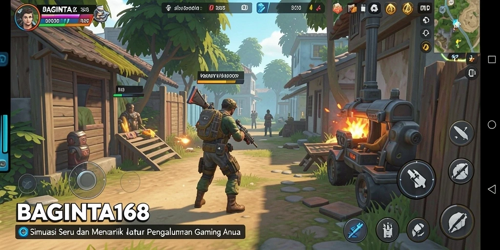 Tampilan gameplay menakjubkan dari BAGINTA168 dalam dunia simulasi.