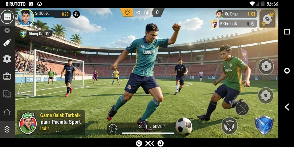 Screenshot utama BIRUTOTO menunjukkan gameplay yang seru dan mendebarkan.