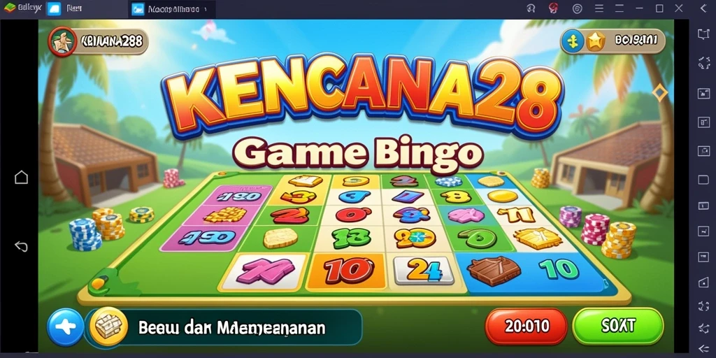 Tampilan gameplay seru dalam KENCANA28