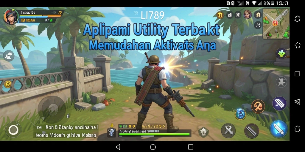 Tampilan antarmuka LI789 yang intuitif dan modern.