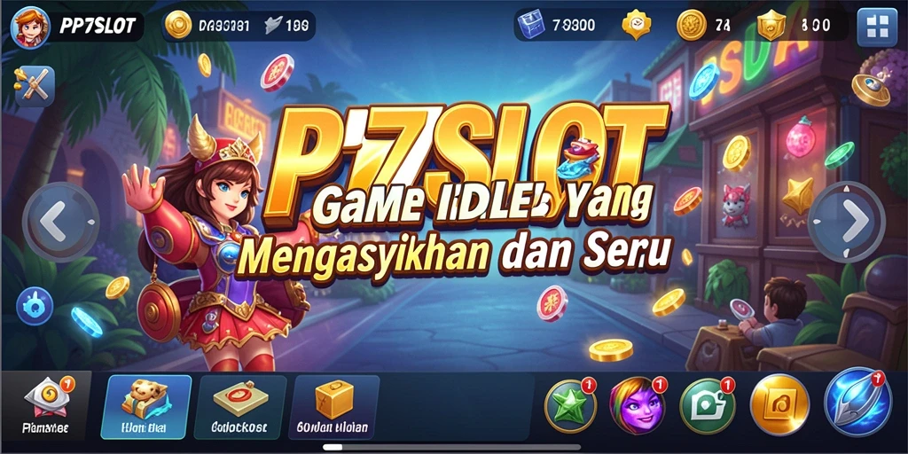 Tampilan gameplay PP7SLOT yang menarik dan seru dalam genre Idle.