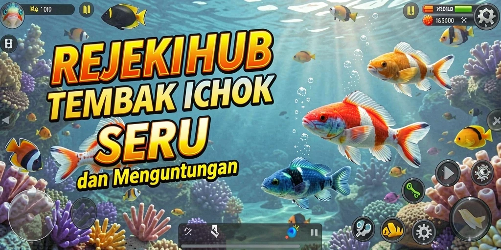 Screenshot gameplay Tembak Ikan seru di REJEKIHUB.